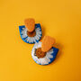 Daisy | Polymer Clay Statement Earrings, thumbnail 2 of 8