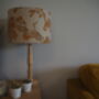 Oriental Crane Mustard Lampshade, thumbnail 3 of 9