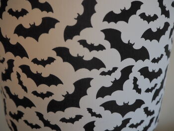 Bats On White Lampshade, 6 of 6