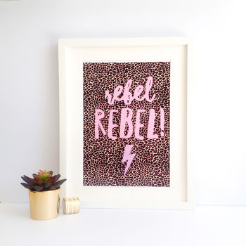 Rebel Rebel Leopard Print, 2 of 3