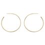 Medium 9ct Gold Hoop Earrings, thumbnail 3 of 7