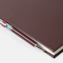 Heritage Burgandy Notebook And Refillable Pen, thumbnail 5 of 7