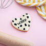 Woof Heart Iced Dog Biscuit, thumbnail 1 of 2