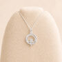 Personalised Sterling Silver Irish Claddagh Pendant Necklace, thumbnail 4 of 8