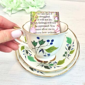 Jane Austen Tea And Teacup Giftset, 8 of 8