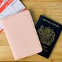 Personalised Travel Quote Passport Cover, thumbnail 3 of 6
