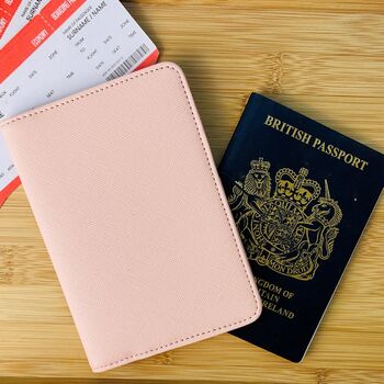 Personalised Travel Quote Passport Cover, 3 of 6