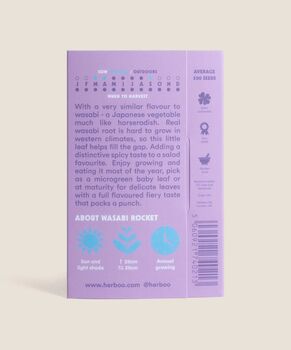 Rocket 'Wasabi' Seeds, 2 of 4
