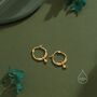 Sterling Silver Pheonix Hoops, thumbnail 7 of 10