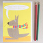 Personalised Bubble Kangaroo Card, thumbnail 2 of 3
