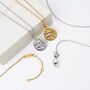 Graceful Silver Zodiac Pendant – Personalised Celestial Charm, thumbnail 1 of 8