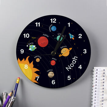 Personalised Solar System Clock, 2 of 3