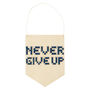 Never Give Up Embroidery Board Kit, thumbnail 3 of 5