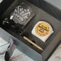 Number One Handyman Whiskey Glass And Tape Measure Gift Set, thumbnail 5 of 6