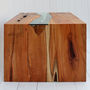 Yew And Glass Coffee Table, thumbnail 4 of 6