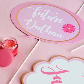 Team Dulhan Photo Props 15 Pack, 3 of 8