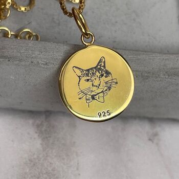 Personalised Pet Necklace, Memorial Jewellery, 8 of 12