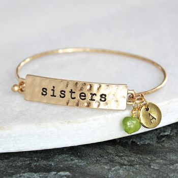 Personalised Sisters Friendship Bracelet, 2 of 8