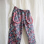Ruffle Pocket Liberty London Girls Trousers, thumbnail 5 of 7