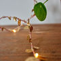 Gold Leaf Fairy Lights For Table Decorations, thumbnail 4 of 6