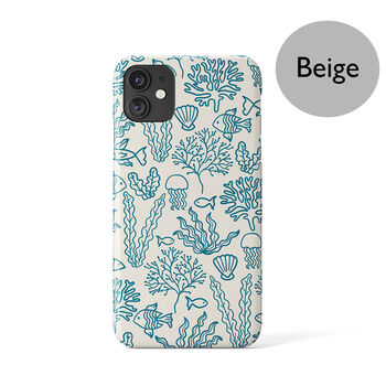 Ocean Coral Reef Phone Case, More Colours, 2 of 2