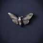 Silver Bee Wall Ornament, thumbnail 1 of 5