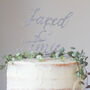 Personalised First Names Wedding Cake Topper, thumbnail 3 of 5