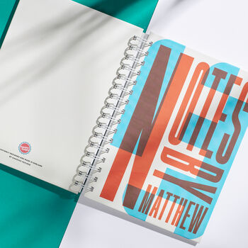 Personalised Abstract Notes By Notebook, 2 of 8