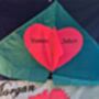 Personalised Delta Kite Love Is In The Air, thumbnail 4 of 6