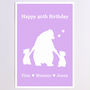 Personalisable Birthday Bears Birthday Card, thumbnail 5 of 8
