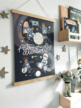 Astronauts Space Adventure Print, 3 of 4