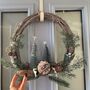 Christmas Wreath With Fir Trees, thumbnail 1 of 6