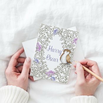 Christening Gifts Girls Boys Print Owl, 2 of 4