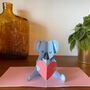 Handmade Pop Up Koala Card, thumbnail 1 of 4