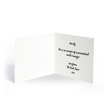 Handmade Mr And Mrs Wedding Personalised Greeting Card, 3 of 3