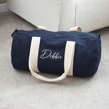 Personalised Name Duffel Bag, Bridesmaid Gifts, Bag, 3 of 12