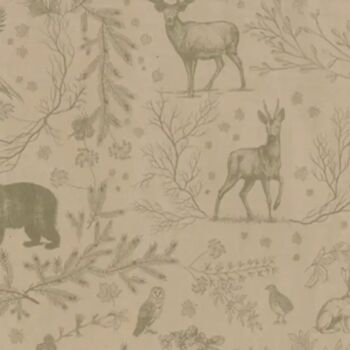 Noble Nordic Forest Wrapping Paper | 3m, 2 of 2