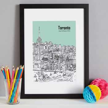 Personalised Toronto Print, 4 of 10