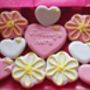 Hearts And Flowers Cookies, thumbnail 1 of 5