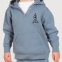 Personalised Steamboat Willie Embroidered Motif Hoodie, thumbnail 2 of 5