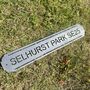 Selhurst Park Metal Football Street Sign – Designed And Made In Britain, thumbnail 10 of 11