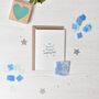 Wedding Day ‘Something Blue' Confetti Card, thumbnail 1 of 3