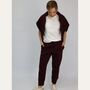 Margot Relaxed Cigarette Style Sweatpants, thumbnail 2 of 7
