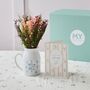 Personalised Mother's Day Personalised Vase, Dried Flowers And Card Gift Set With Free Delivery, thumbnail 1 of 2