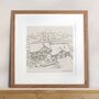 Hand Drawn Bespoke House Sketch, thumbnail 4 of 12