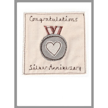 Personalised Silver Medal Congratulations Card, 7 of 10