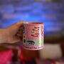 Mermaid Magic Law Of Attraction Pink Coffee Tea Mug, thumbnail 1 of 5
