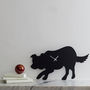 Border Collie Clock With Wagging Tail, thumbnail 1 of 3