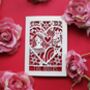 The Lovers Tarot Inspired Paper Cut Card, thumbnail 4 of 9