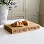 Large Live Edge James Martin Oak Chopping Board, thumbnail 5 of 9